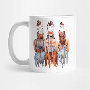 Native American Back Women #2 Mug